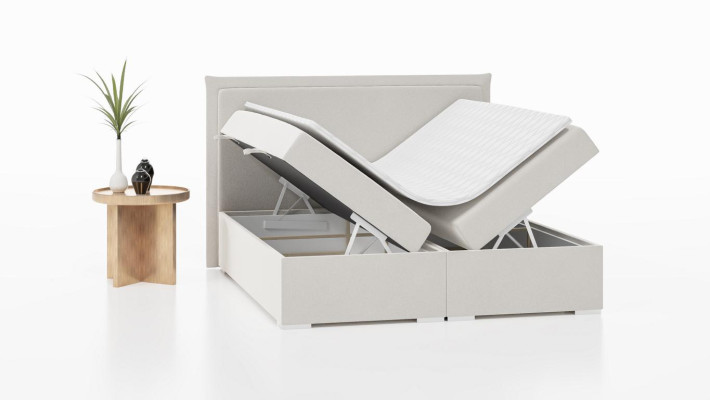 Letto Camera da letto Letto matrimoniale Lusso Moderno Mobili Designer Imbottito Letto boxspring