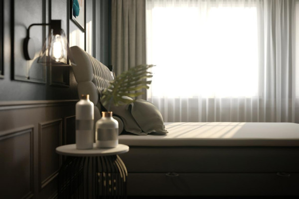 Letto Chesterfield Imbottito Design di Lusso Letto Matrimoniale Letti Boxspring
