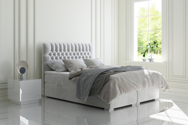 Chesterfield letto matrimoniale camera da letto di lusso Letto moderno Mobili Boxspringbett