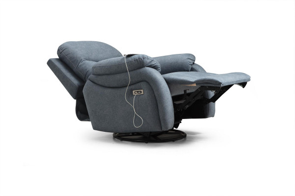 Poltrona di lusso, arredamento soggiorno relax moderno.