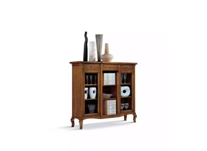 Vetrina mobile soggiorno credenza legno vetrine marroni guardaroba legno massello