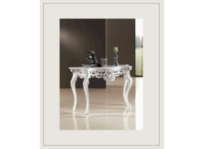Tavolo console di lusso design abbinalo con tavoli in legno argento classico nuovo.
