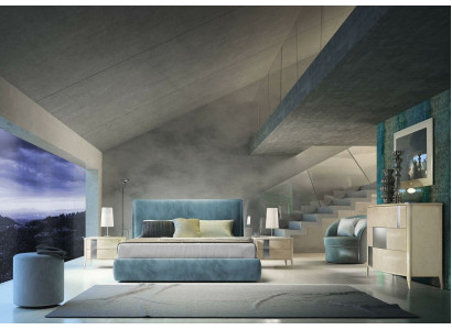 Designer Letto Imbottitura Design Letto di Lusso Matrimoniale Hotel Camera da Letto