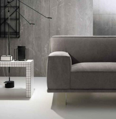 Soggiorno 3+1 posti in tessuto Relax Set Design Divani Imbottiti Alfitalia.