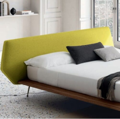 Letto di design imbottito di lusso, letti matrimoniali da hotel, matrimoniale 180x200 cm, tessuti camera da letto.