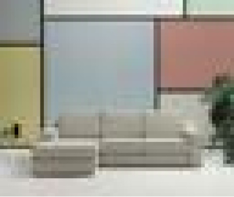 Design Tessile Divano Moderno di lusso a forma di L Beige alfitalia