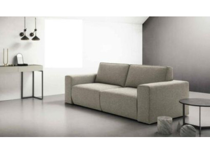 Divano in tessuto Relax a tre posti divano a 3 posti Design Sofà Rivestimenti Alfitalia Nuovo.