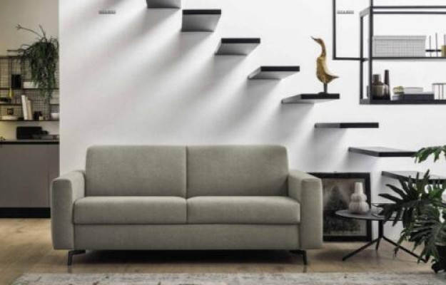 Soggiorno divano imbottito divano lounge a tre posti divano in stoffa divano italiano