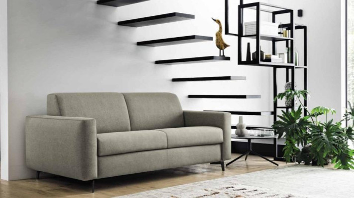 Soggiorno divano imbottito divano lounge a tre posti divano in stoffa divano italiano