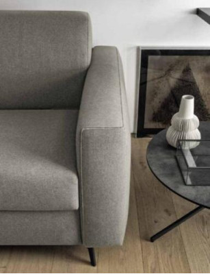 Soggiorno divano imbottito divano lounge a tre posti divano in stoffa divano italiano