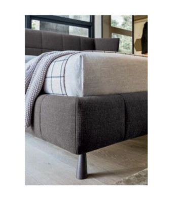 Lettino di design di lusso Letti 160 x 200 cm Dubai Doppio Letto Hotel in legno Letto da camera da letto.