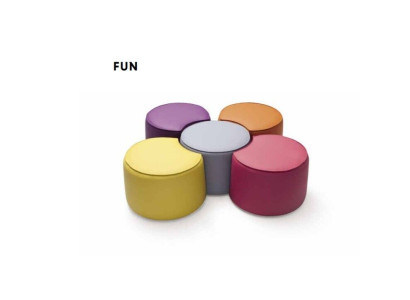 Sgabello Pouf Pouf Poggiapiedi 5x Sgabello Panchina Sedia Pouf Set Gruppo
