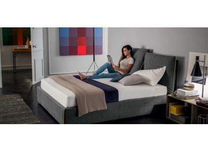 Lussuoso tessuto in velluto per letto design camera da letto letti 180x200 cm Tessuto alberghiero
