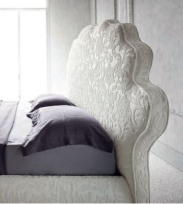 Lusso Italia Design Mobili Camera da letto Letto matrimoniale 160x200cm Legno Tessuto Mobili