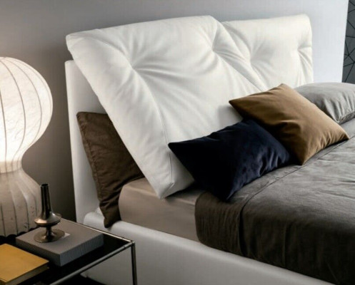 Letti di lusso camera da letto 160 x 200 cm Design Tessuto Letto Imbottito doppio Hotel.