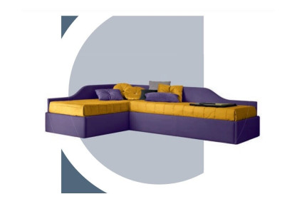Letti di lusso Letto matrimoniale in legno 90x200 cm Nuovo Letto in legno Letto imbottito Italia Nuovo