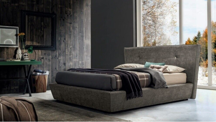 Designer letto Letti Camera da letto Pelle Tessuto Albergo Lusso Velluto Imbottito