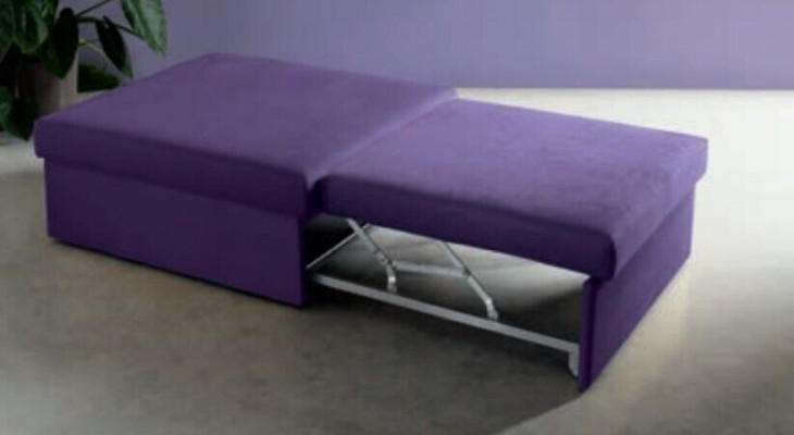 Sgabello Design Imbottito Poggiapiedi Pouf Pouf Sedia Tessile Chaise Club Lounge Pufa