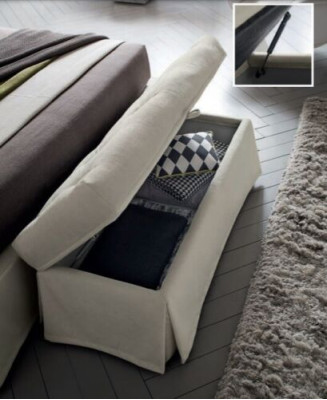 Moderno design sgabello panche abitazione dormire banco sgabello stanza imbottito tessuto stoffa