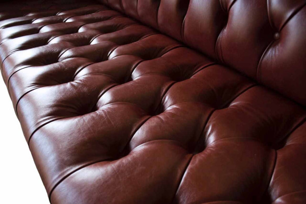 Divano in pelle 4 posti design Chesterfield divano in pelle mobili 245 cm.
