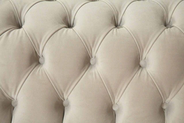 Divano Divano Imbottito 3 Posti Divani Sedute Sofà a Tre Posti Chesterfield