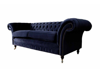 Chesterfield divano a tre posti design divano imbottito, mobili per divani a 3 posti.