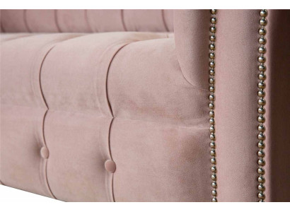 Chesterfield divano a 3 posti Rosa Design divani imbottiti tessuto tessile