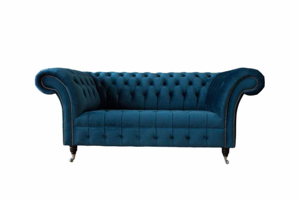 Divano 2 posti Design divani Poltrone Chesterfield Sedile a due posti.