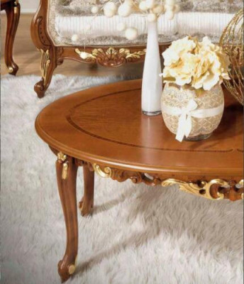 Divano Tavolino classico Divano Tavolino da salotto Tavolo da salotto in legno Nuovo