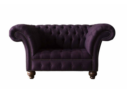 Design Chesterfield tessuto divano poltrona 1.5 posti divani imbottiti Lounge