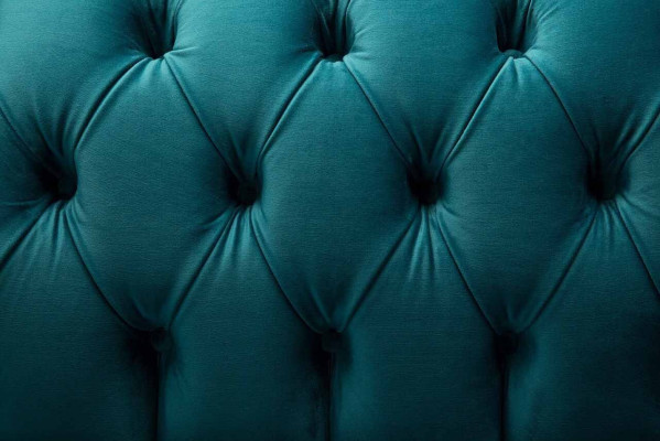 Chesterfield Design poltrona divano imbottita di lusso in tessuto divani 1 posto