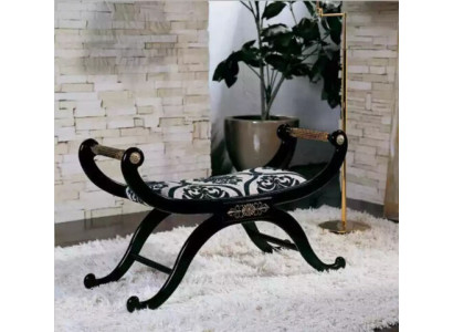Panca imbottita Panca da designer Sedile Sedili Classici per il soggiorno Nuovo