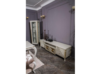 Mobile tv di lusso Basso- Lusso Mobile TV Barocco con Cornice Cabinet Credenza Cabinet Sideboard Barocco