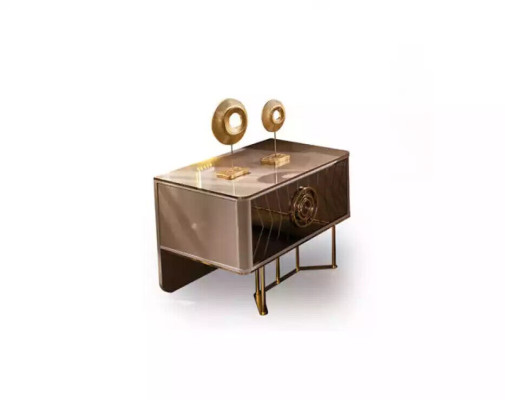Letto di lusso con 2 comodini set letti nuovo set camera da letto matrimoniale 3 pezzi