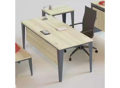 Designer Scrivania marrone Mobile per ufficio Tavoli in legno Mobili di lusso Nuovo