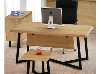 Marrone chiaro Scrivania design Scrivania design Mobili per ufficio Tavoli in legno Nuovi