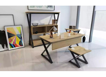 Tavolino basso quadrato marrone da designer