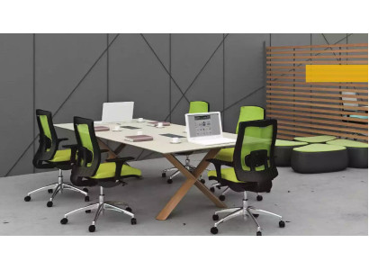 Grande tavolo da lavoro Mobili da ufficio Tavoli per conferenze Arredamento Mobili in legno Moderni