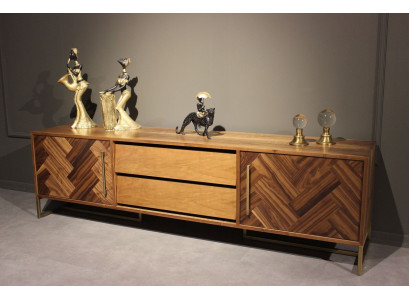 Mobile TV Braun RTV Sideboard Mobili da soggiorno moderni di lusso Nuovo