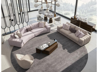 Divano set 4 pezzi sei posti tre posti divano sofà soggiorno poltrone