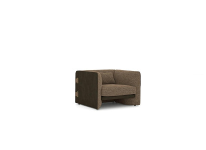 Salotto completo divano a tre posti arredamento imbottito poltrona tavolino da caffè design.