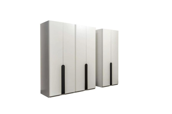 Armadi Armadi in legno Armadio Bianco Moderno Armadio da camera da letto