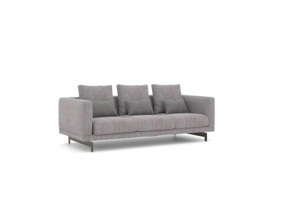 Set di divani moderni di lusso con 2 divani a tre posti e poltrona, nuovo design.