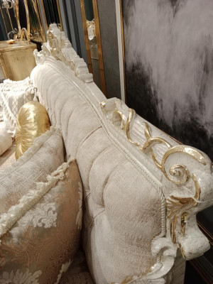 Salotto esclusivo Set divano di alta qualità Sofisticate poltrone eleganti