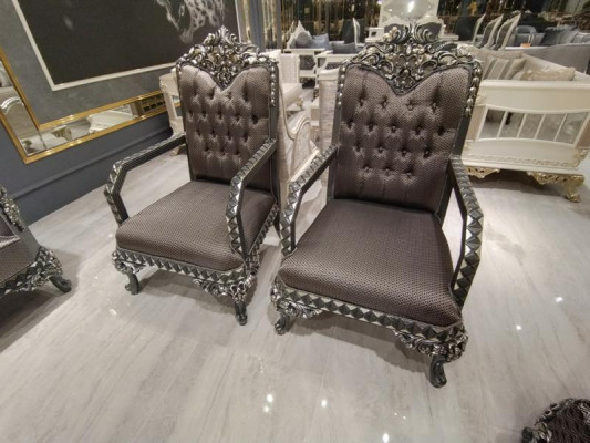 Prestigiosa 3+3+1 set salotto con due divani e poltrona