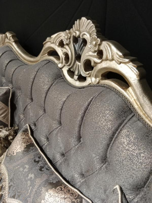 Set di divani esclusivo 3+3+1 3 pezzi 2 divani poltrona Relax Set di lusso  Set di divani esclusivo 3+3+1, 3 pezzi 2 divani poltrona Relax Set di lusso