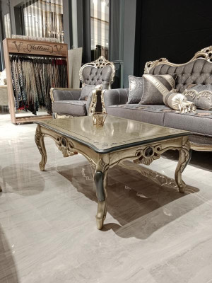 Classico set di divani 3+1+1+tavolino divano 2 poltrone tavolino