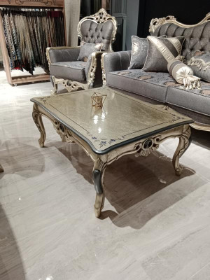 Classico set di divani 3+1+1+tavolino divano 2 poltrone tavolino