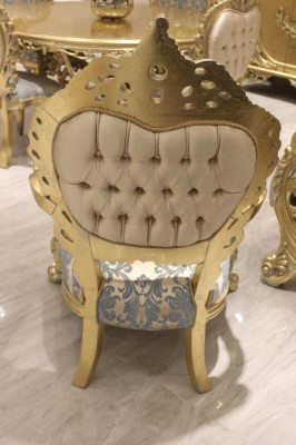 Set sala da pranzo 4 sedie Set sala da pranzo design sedia in legno rotondo tavolo nuovo