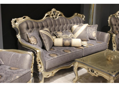 Mobili da soggiorno di alta classe, divano elegante, divano moderno di lusso, nuovo.